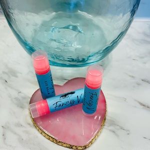 Fancy V handmade cotton candy flavored lip balms